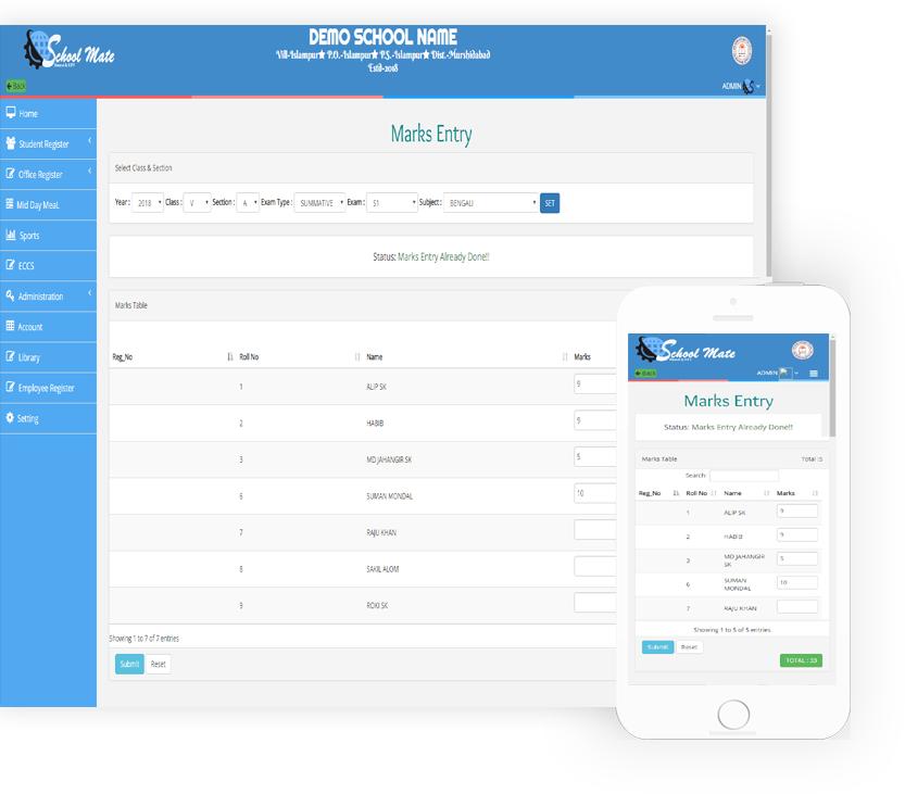 SchoolMate | Best Online School Management Software
