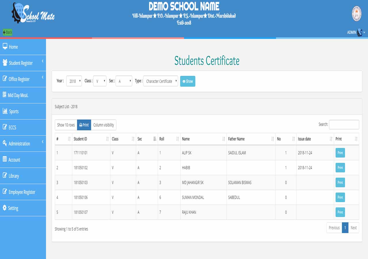 SchoolMate | Best Online School Management Software
